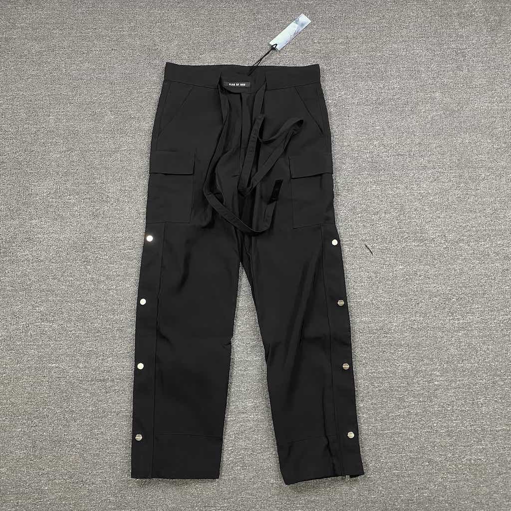Штаны Fear of God With Rivets "Black" фото № 2