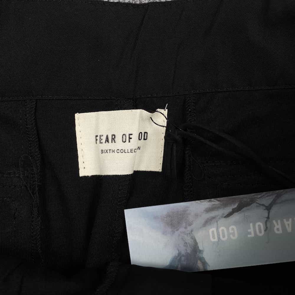 Штаны Fear of God With Rivets "Black" фото № 5