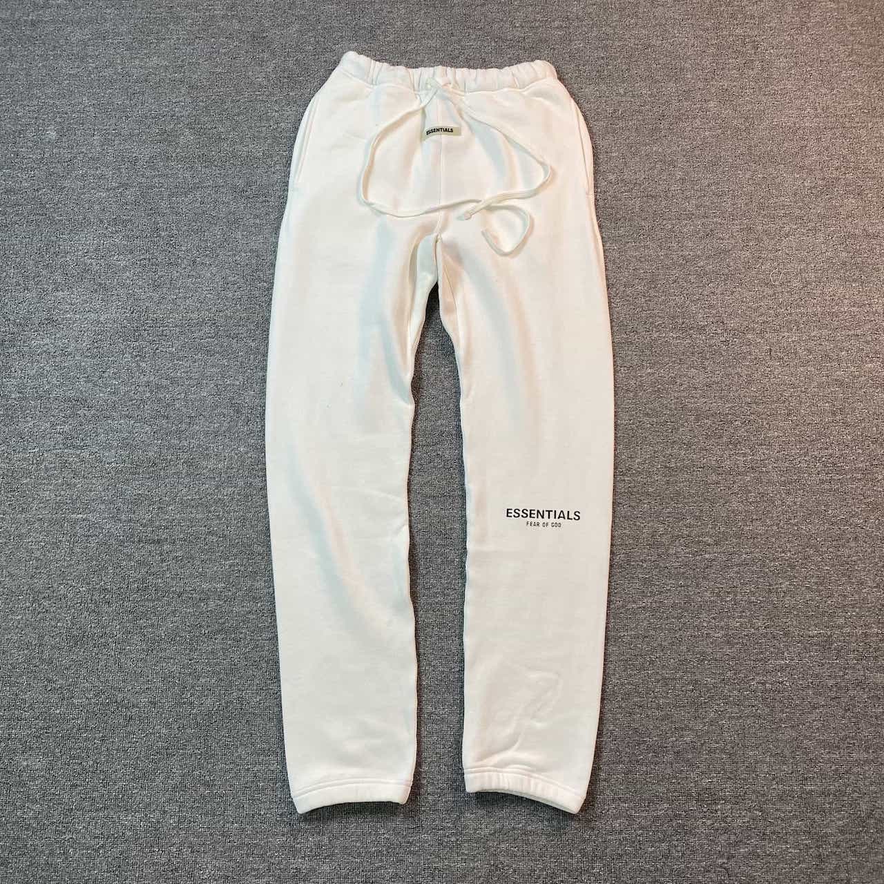 Штаны Fear of God Black Small Logo "White" фото № 2