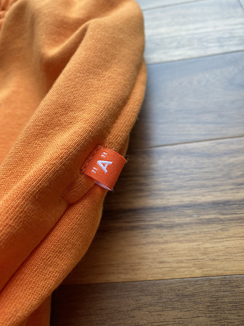 Штаны Off White Rationalism "Orange" фото № 8