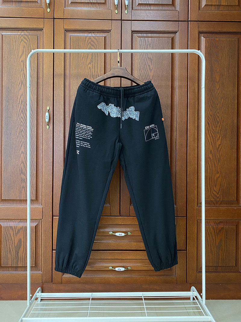 Штаны Off White Rationalism "Black" фото № 4