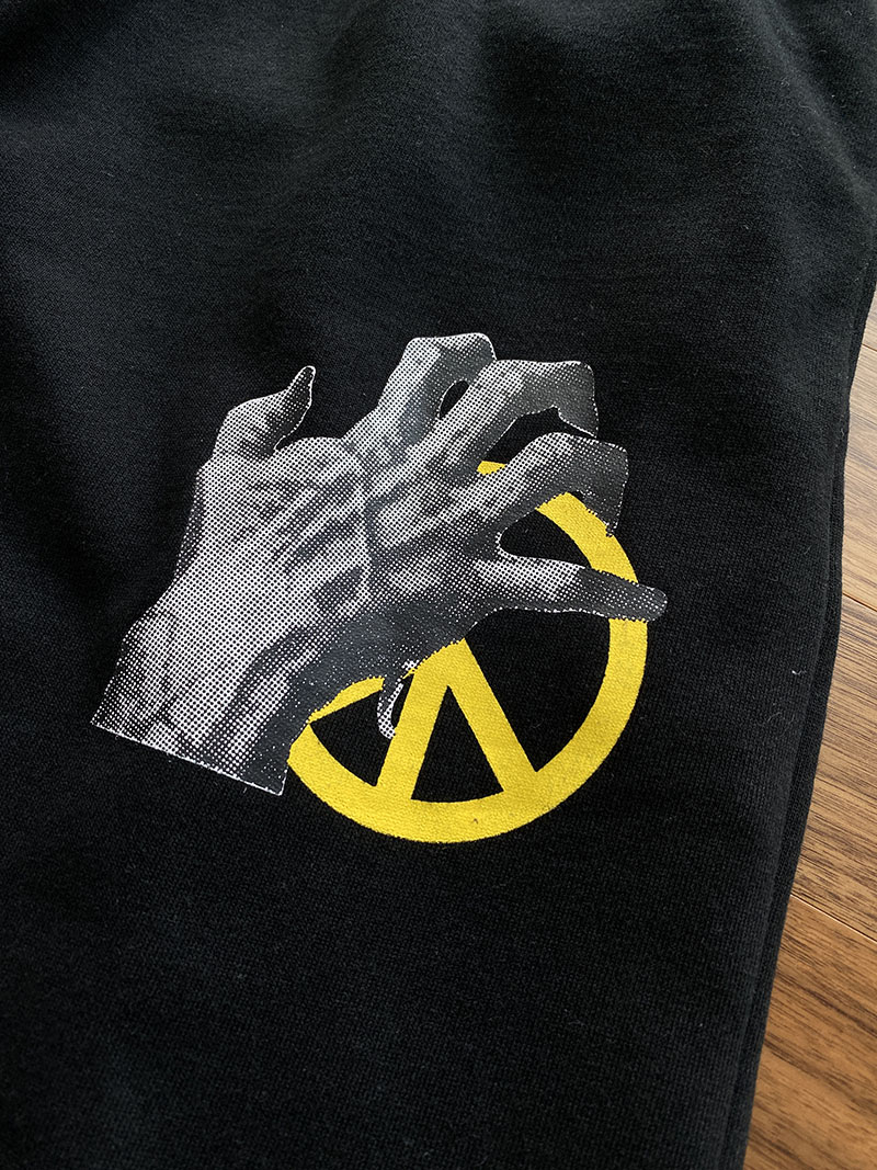 Штаны Off White Hand "Black" фото № 7