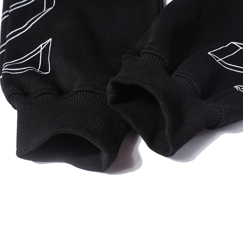 Штаны OFF WHITE Empty Figures "Black" фото № 3