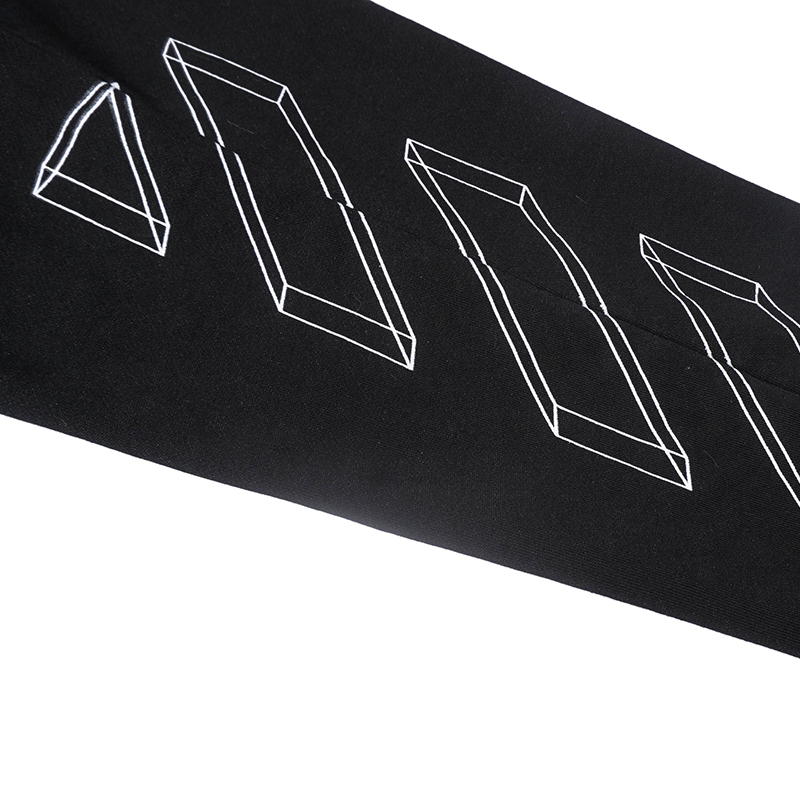 Штаны OFF WHITE Empty Figures "Black" фото № 5