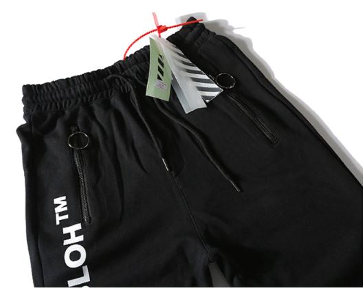 Штаны OFF WHITE c/o Virgil Abloh "Black" фото № 3