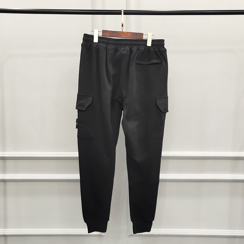 Штаны Stone Island Embroidery Target "Black" фото № 2