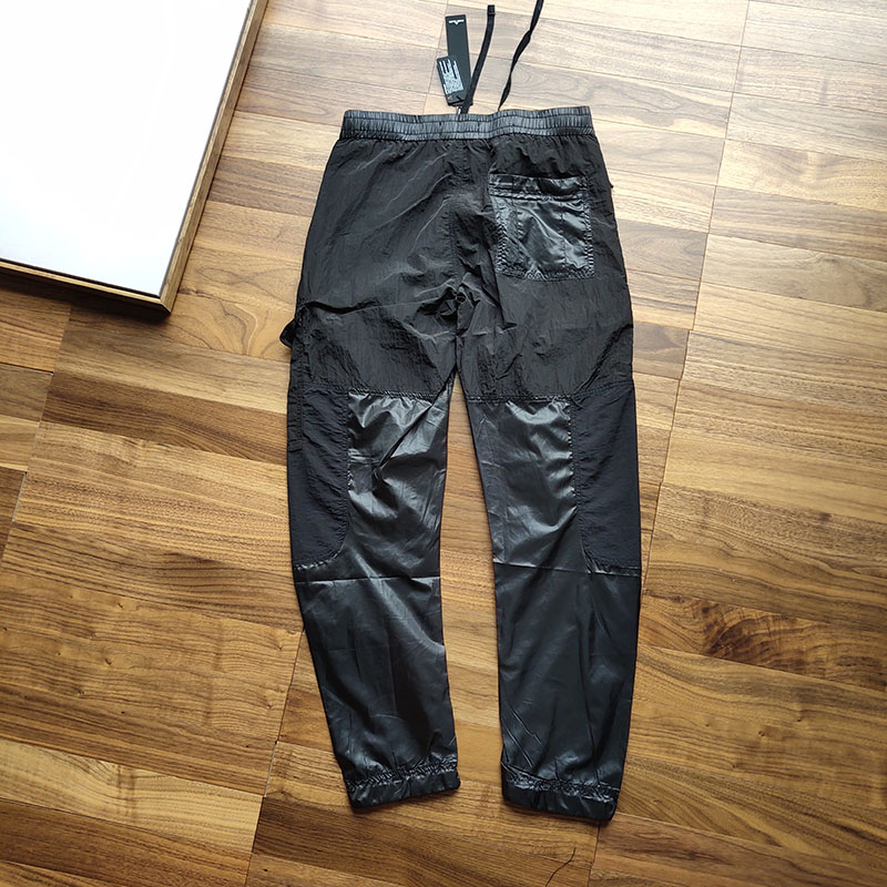 Штаны Stone island 30617 NYLON METAL RIPSTOP "Black" фото № 3