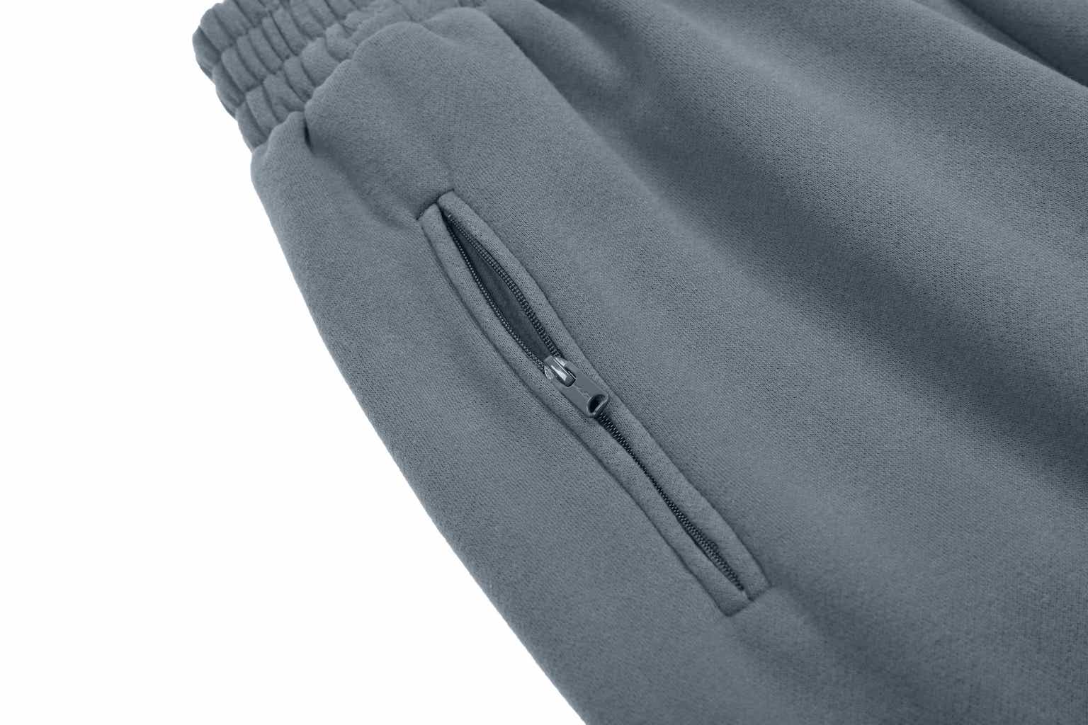 Штаны Yeezy Season 6 Fleece With Pocket "Gray" фото № 4