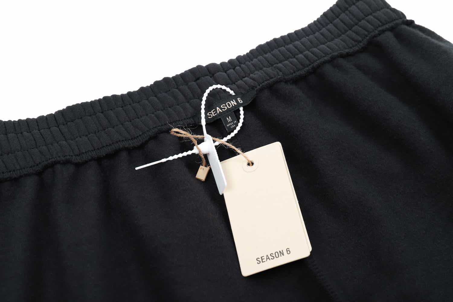 Штаны Yeezy Season 6 Fleece With Pocket "Black" фото № 9