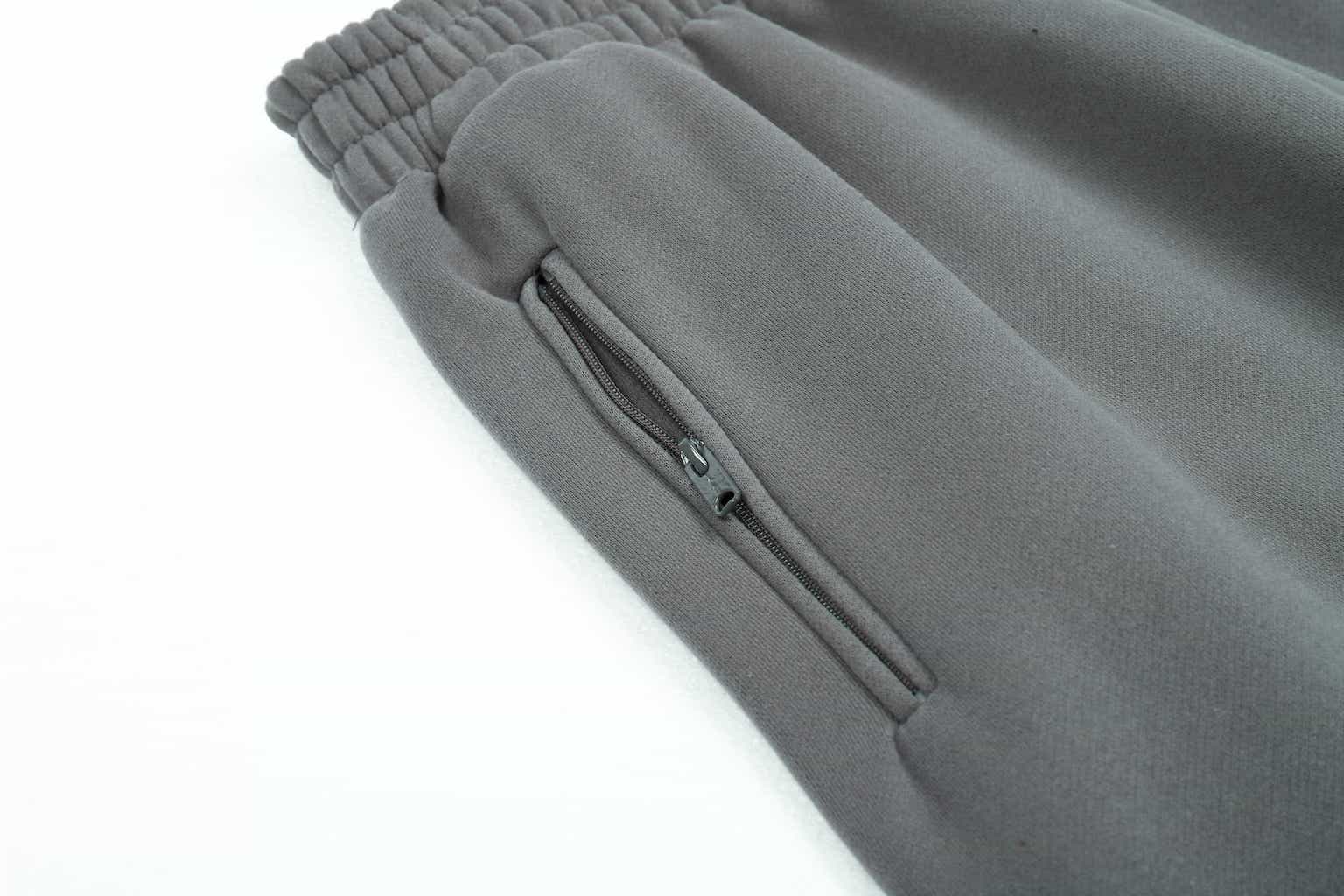 Штаны Yeezy Season 6 Fleece With Pocket "Navy Gray" фото № 6