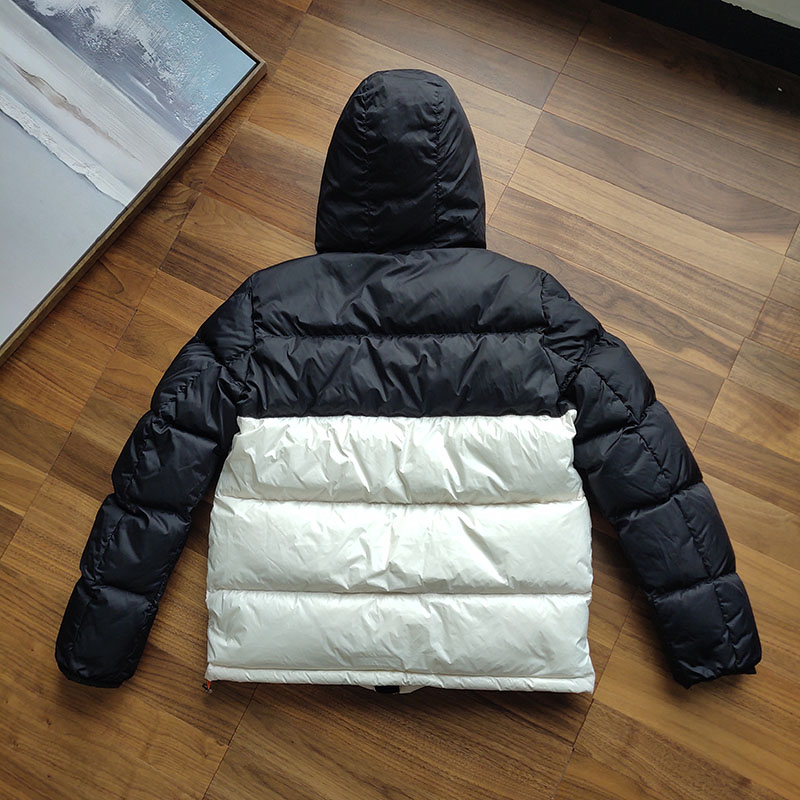 Пуховик Moncler Small Label "Black/White" фото № 4