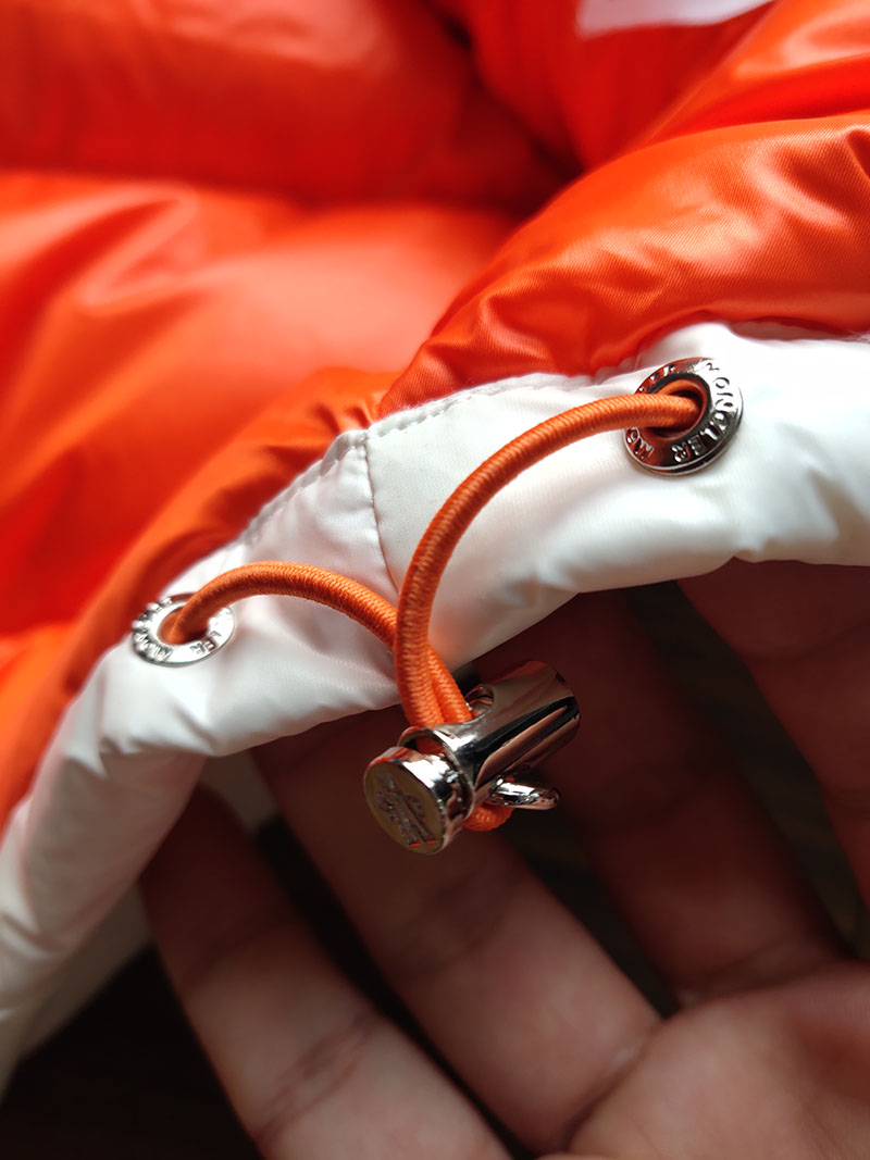 Пуховик Moncler Small Label "Black/White" фото № 7