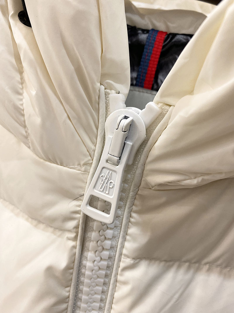 Пуховик Moncler Black Silikone Label "White" фото № 7