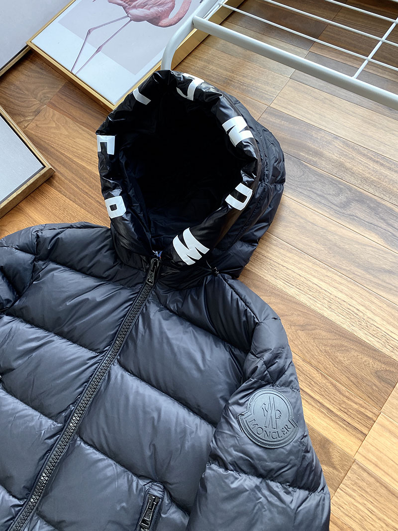 Пуховик Moncler Black Silikone Label "Black" фото № 4