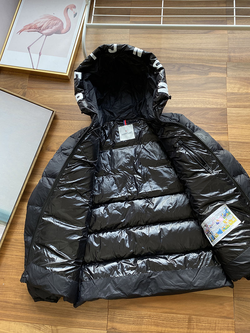 Пуховик Moncler Black Silikone Label "Black" фото № 6