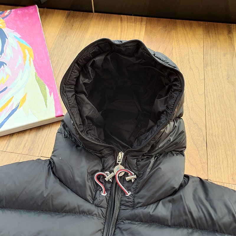 Пуховик Moncler Boucle Logo "Black" фото № 5