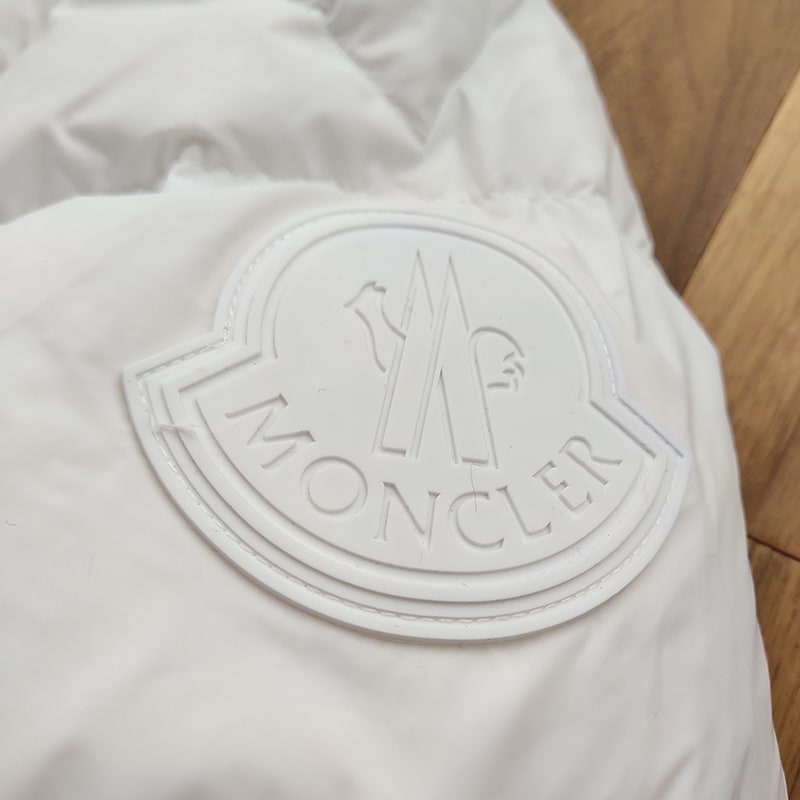 Пуховик Moncler More Black Brand "White" фото № 6