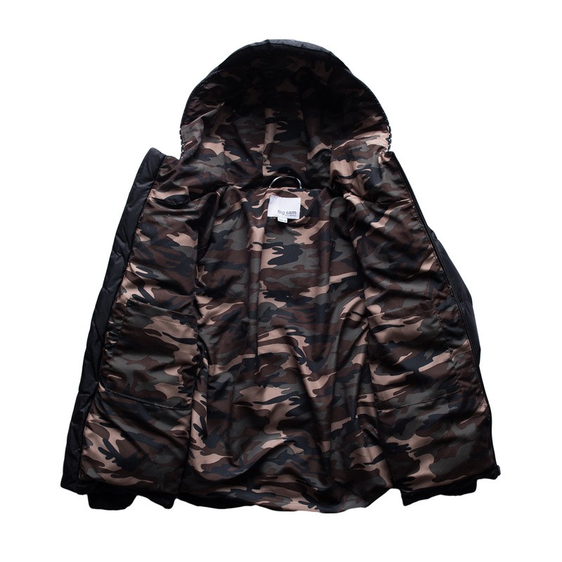 Пуховик NoBrand "Black/blank" фото № 3