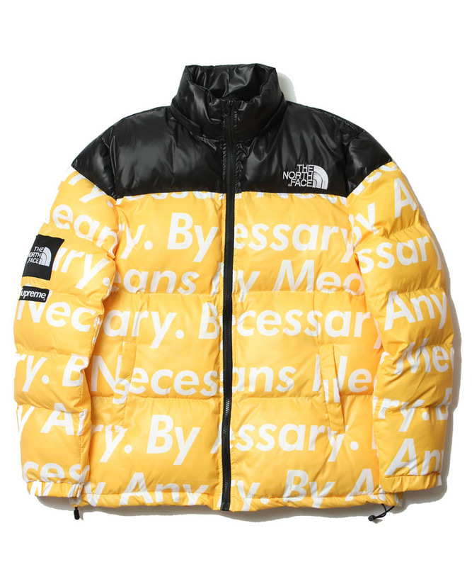 Пуховик Supreme x The North Face 'Yellow' фото № 2
