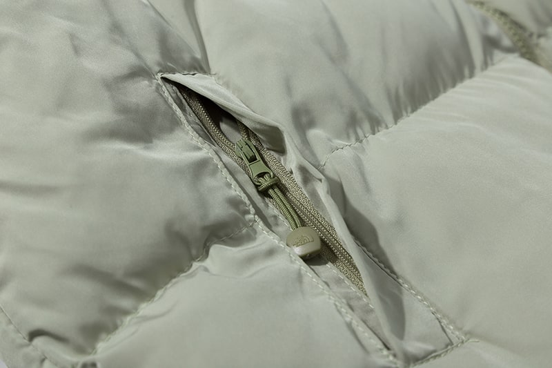 Двусторонняя куртка-пуховик The North Face Embroidery Logo "Gray" фото № 8