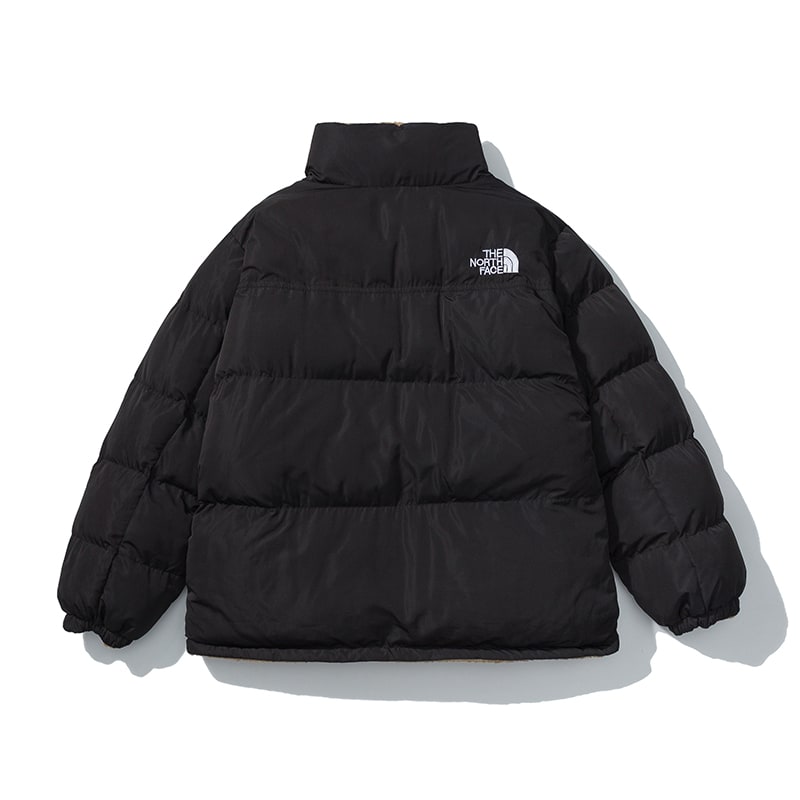 Двусторонняя куртка-пуховик The North Face Embroidery Logo "Black" фото № 2