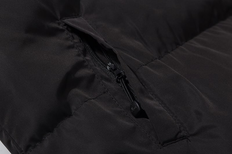 Двусторонняя куртка-пуховик The North Face Embroidery Logo "Black" фото № 4