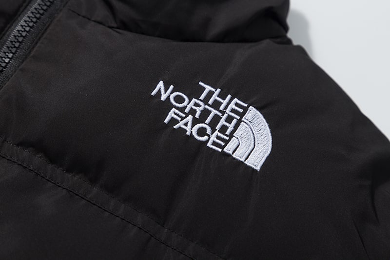 Двусторонняя куртка-пуховик The North Face Embroidery Logo "Black" фото № 9