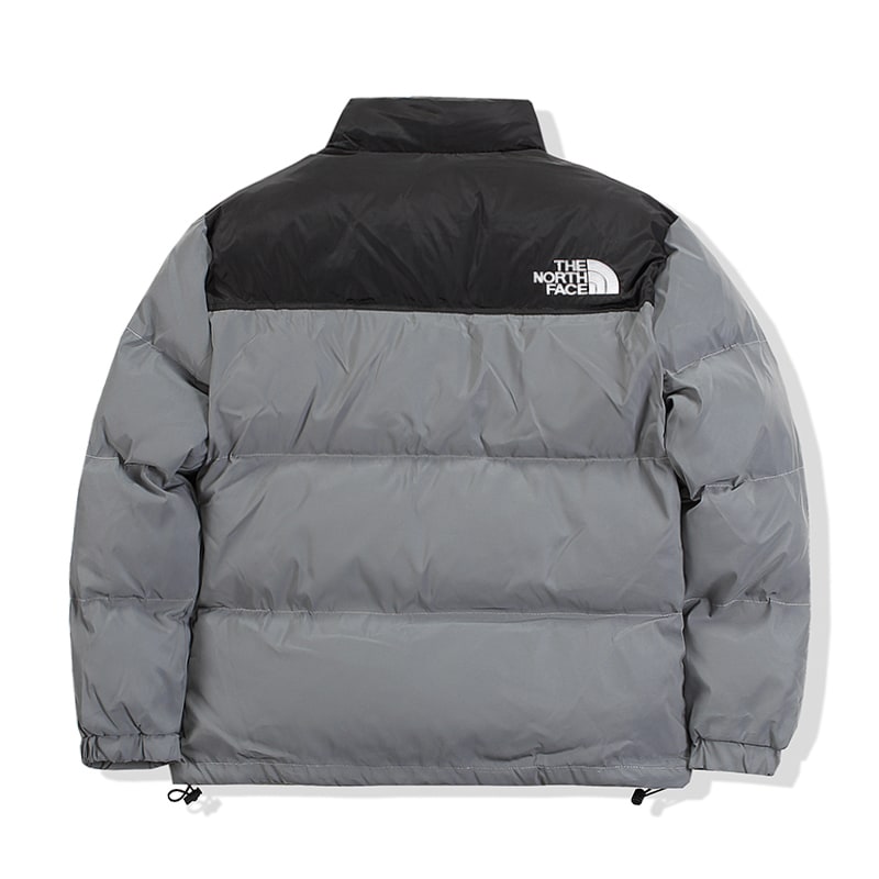 Пуховик The North Face 3M Embroidery Logo "Gray/Black" фото № 2