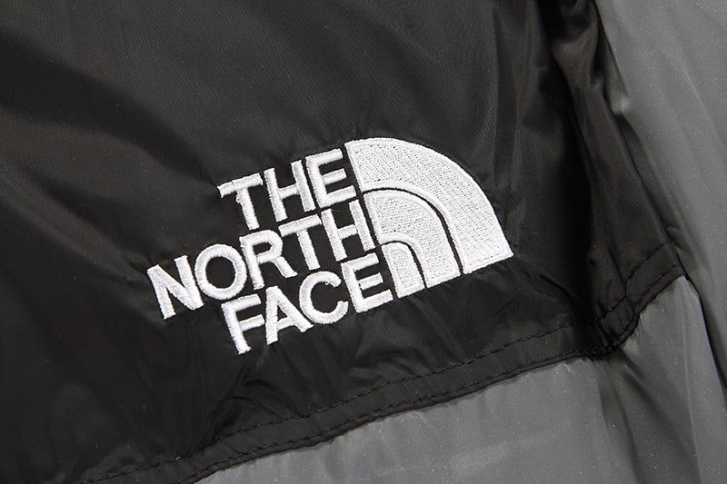 Пуховик The North Face 3M Embroidery Logo "Gray/Black" фото № 4