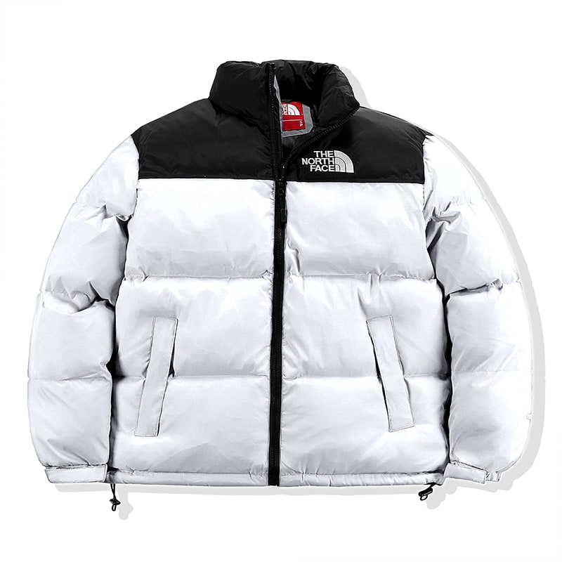 Пуховик The North Face 3M Embroidery Logo "Gray/Black" фото № 6