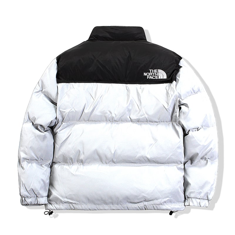 Пуховик The North Face 3M Embroidery Logo "Gray/Black" фото № 7