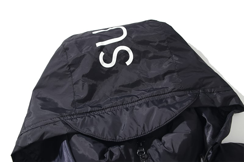 Пуховик Supreme x The North Face Paper Nuptse Jacket "Gray/Black" фото № 8