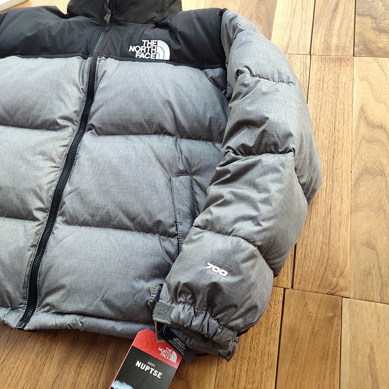 Пуховик The North Face Velcro Sleeves "Gray" фото № 5