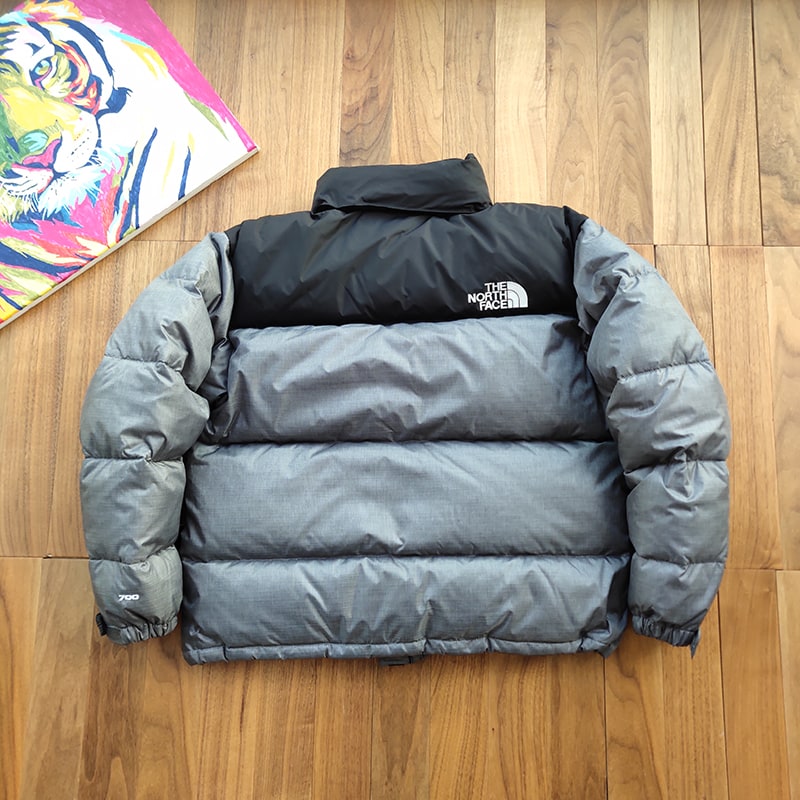 Пуховик The North Face Velcro Sleeves "Gray" фото № 8