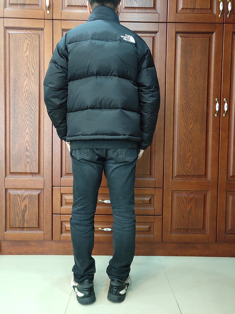 Пуховик The North Face Velcro Sleeves "Black" фото № 3