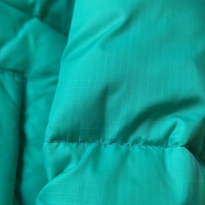 Пуховик The North Face Velcro Sleeves "Turquoise" фото № 6