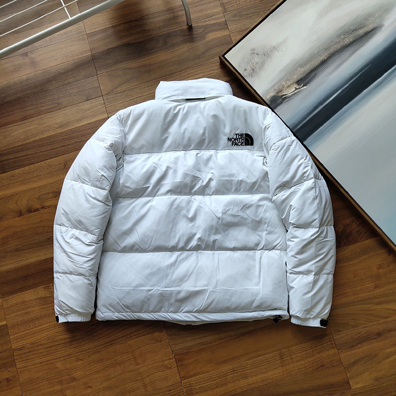 Пуховик The North Face Embroidery Logo "White" фото № 7