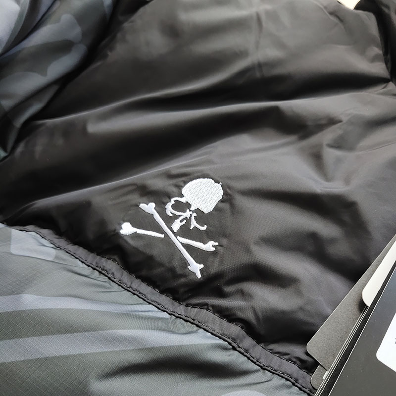 Пуховик Mastermind x The North Face "Gray" фото № 5