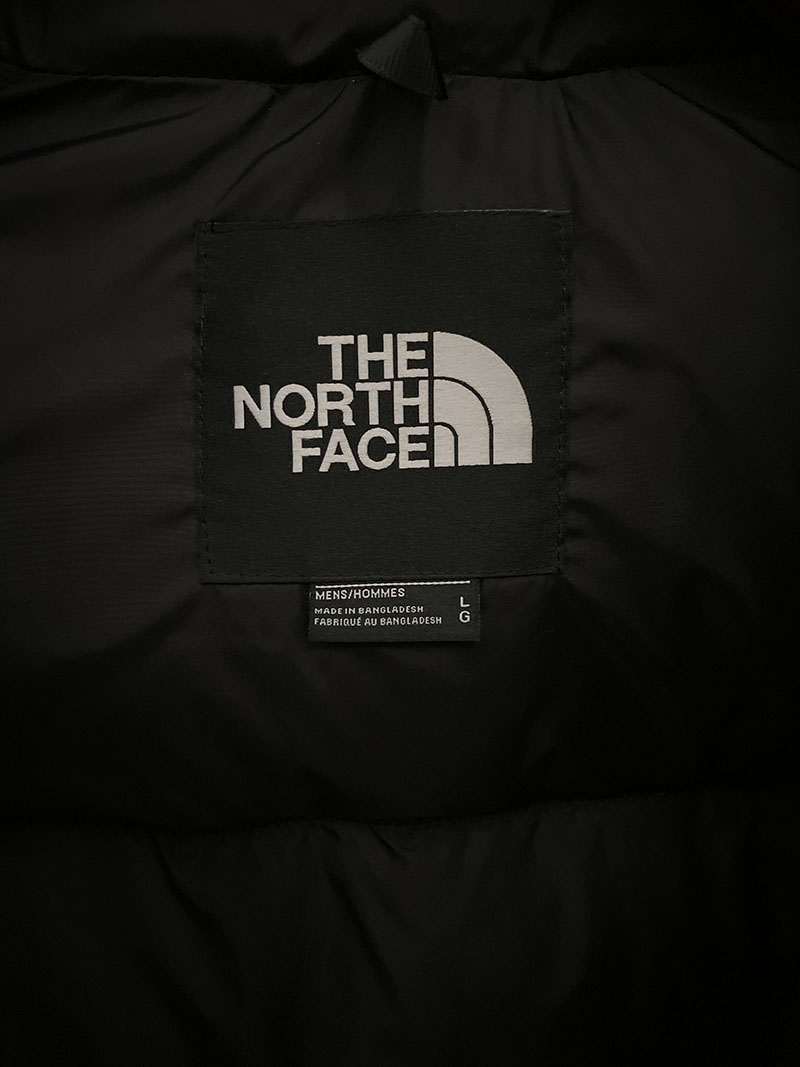 Пуховик The North Face Embroidery Logo 700 Nuptse "Beige" фото № 8