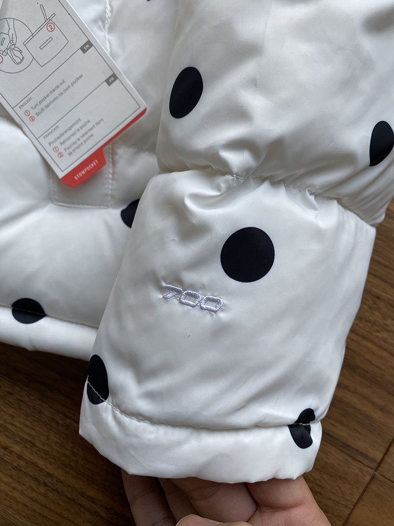 Пуховик The North Face Embroidery Label 700 "White" фото № 5