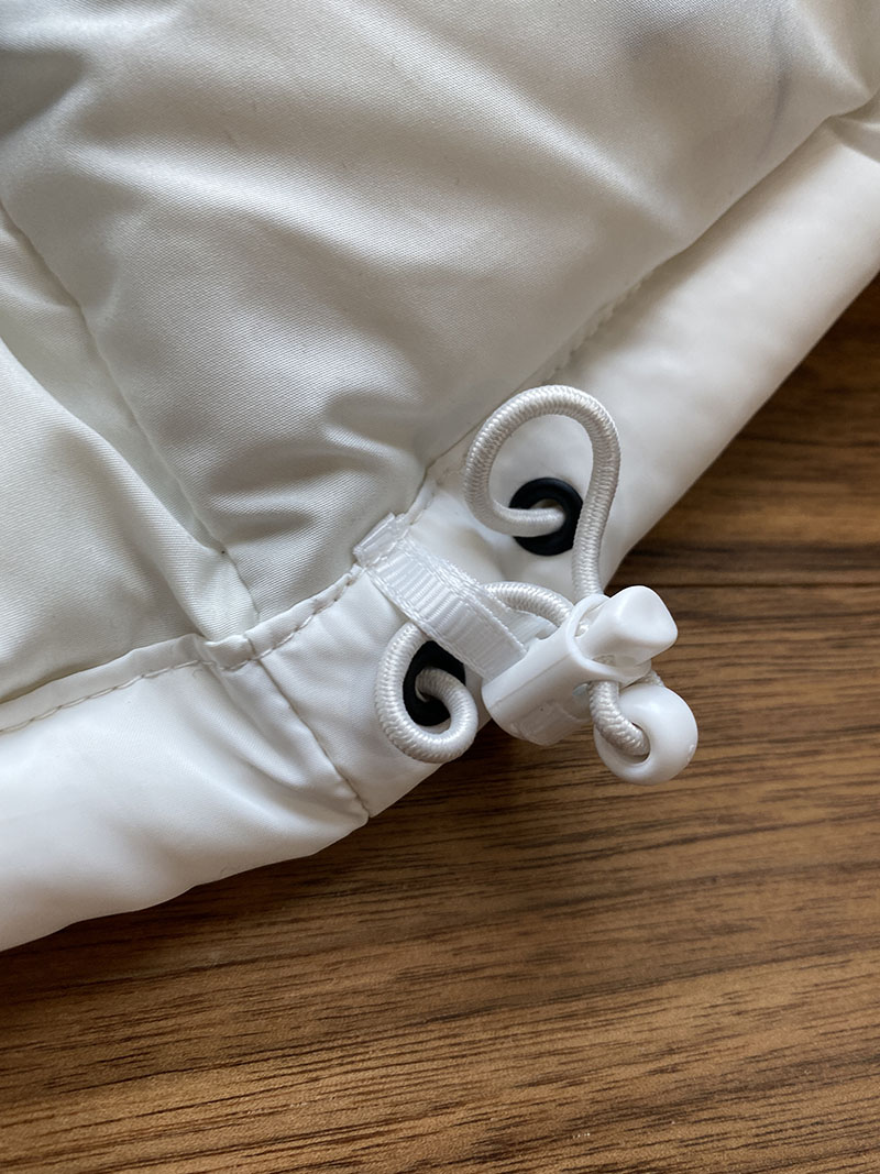 Пуховик The North Face Embroidery Label 700 "White" фото № 8