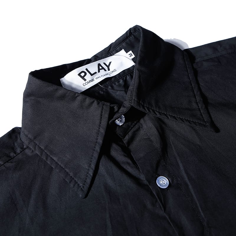 Рубашка CDG Heart "Black" фото № 2