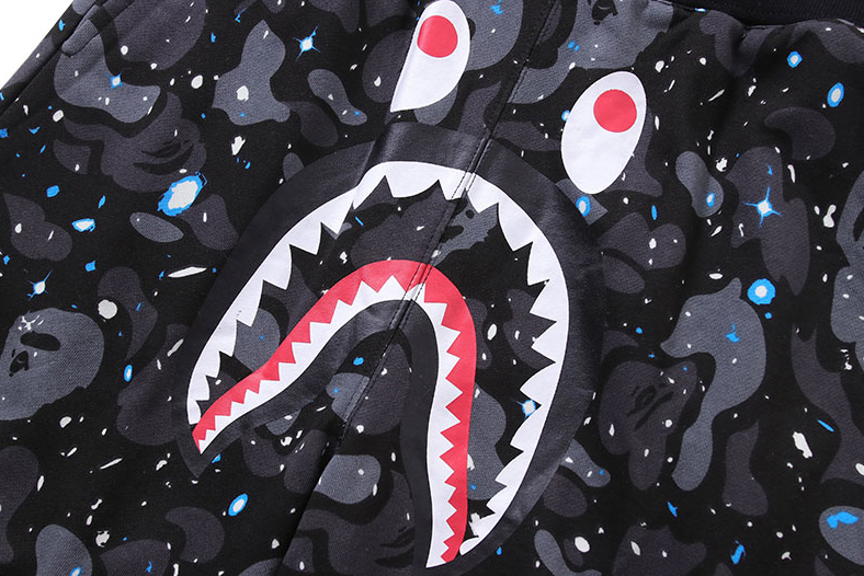 Шорты Bape Space "Black" фото № 2