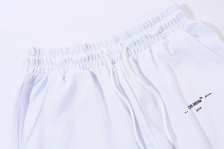 Шорты Off White One Color Lines "Black" фото № 3