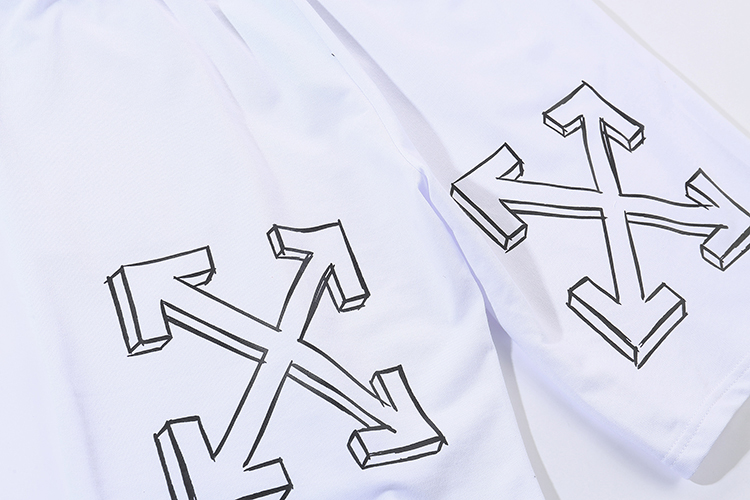 Шорты Off White One Color Lines "Black" фото № 5