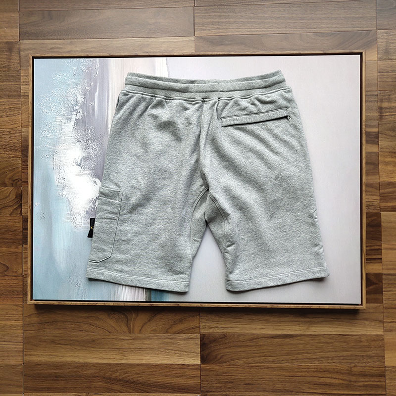 Шорты Stone Island 64651 FLEECE BERMUDA "Grey" фото № 3