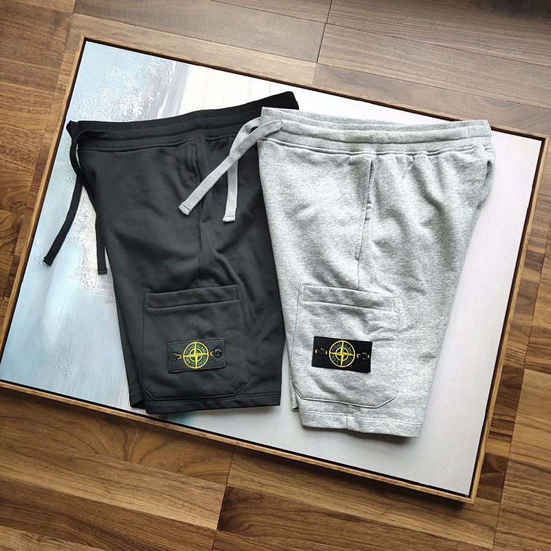 Шорты Stone Island 64651 FLEECE BERMUDA "Grey" фото № 6