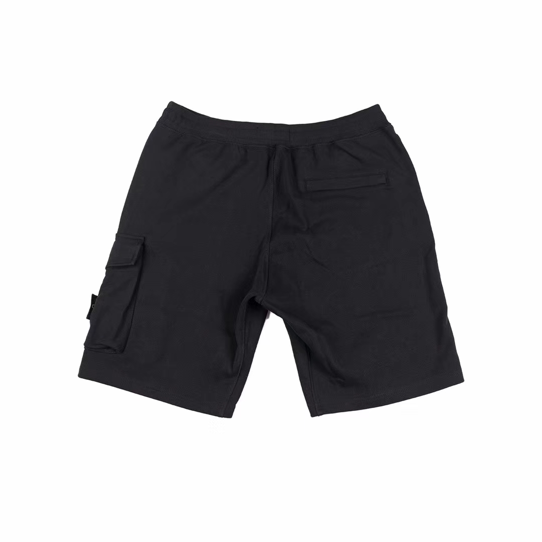 Шорты Stone Island FLEECE "Black" фото № 2