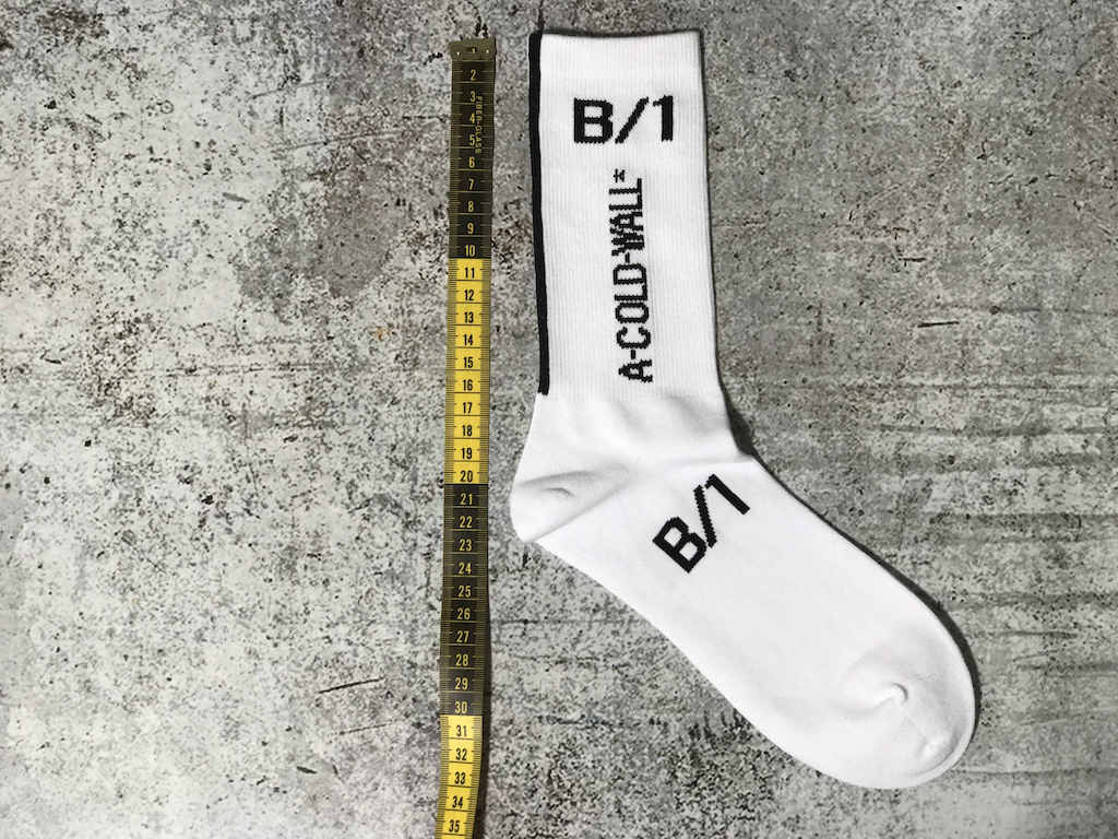 Носки A-Cold-Wall B/1 "White" фото № 2