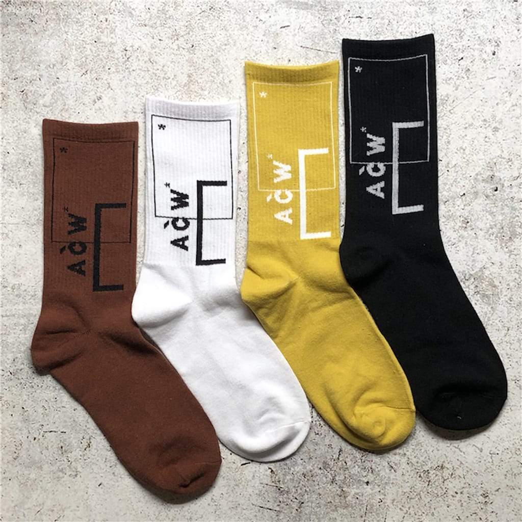 Носки A-Cold-Wall Simple Geometric "White" фото № 2